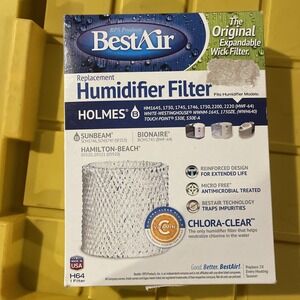 Best Air H64 Replacement Humidifier Expandable Wick Filter Fits Many Models NIB!